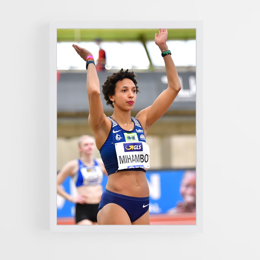 Poster Libération Radieuse – affiche Athlétisme (vue 3)